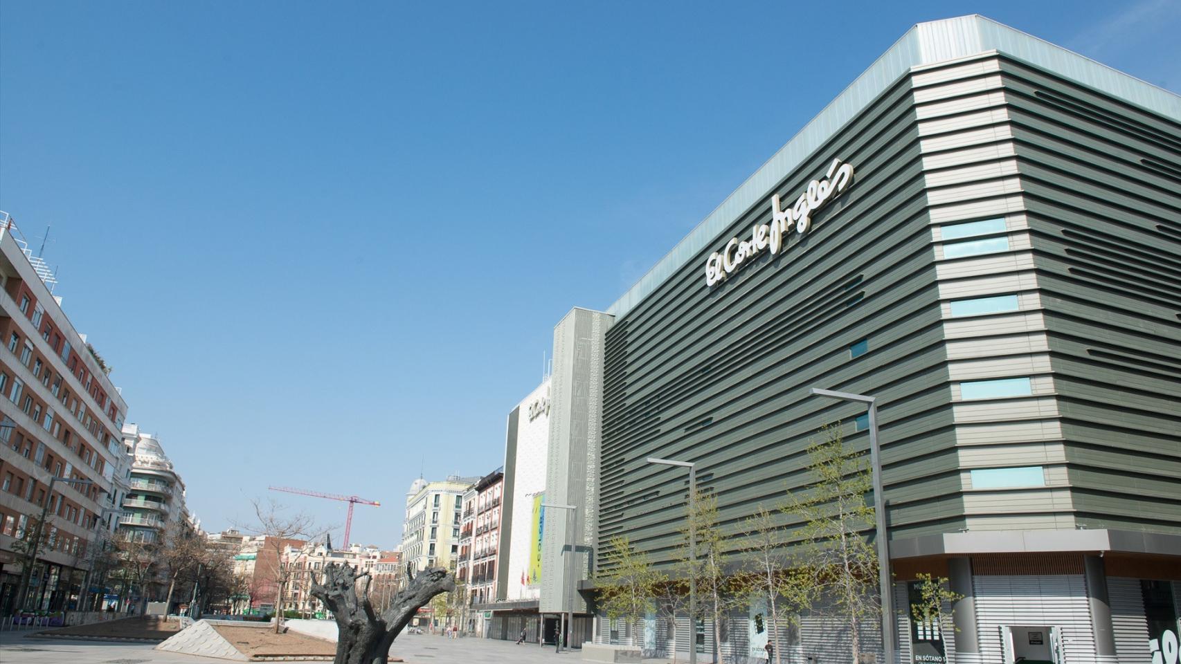 Un edificio de El Corte Inglés.