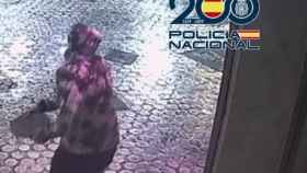 Uno de los presuntos responsables de varios robos en comercios del Centro de Málaga.
