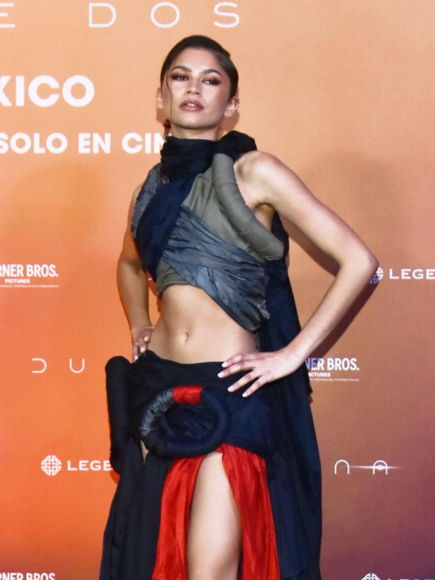 Zendaya, en el estreno de 'Dune' en México.