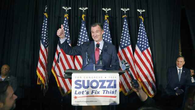 El demócrata Thomas Suozzi este martes.