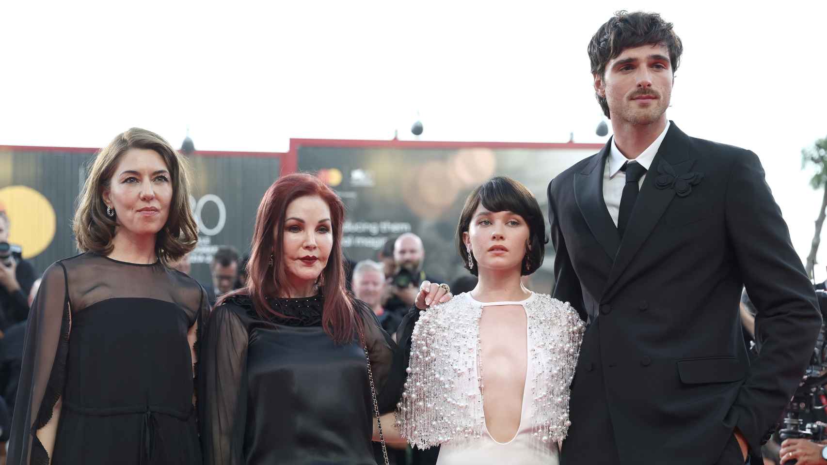 Sofia Coppola, Priscilla Presley y los protagonistas de la película en Venecia