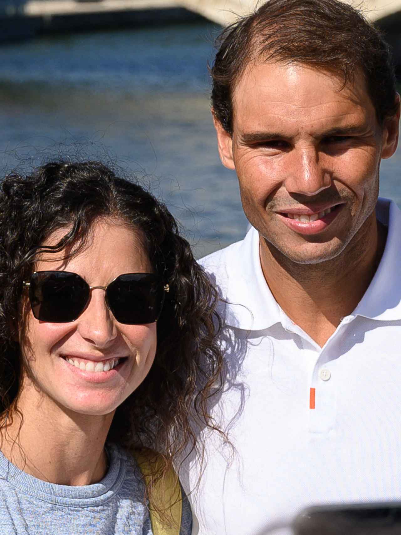 Rafa Nadal junto a su esposa, Xisca, en una imagen de archivo.