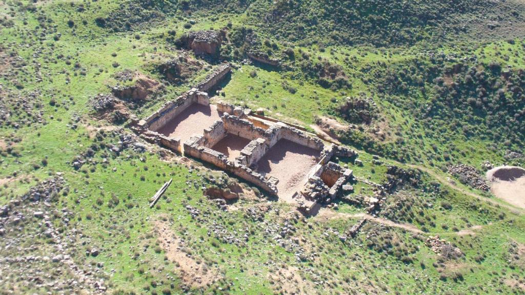 Restos de las termas, el edifico mejor conservado de la ciudad