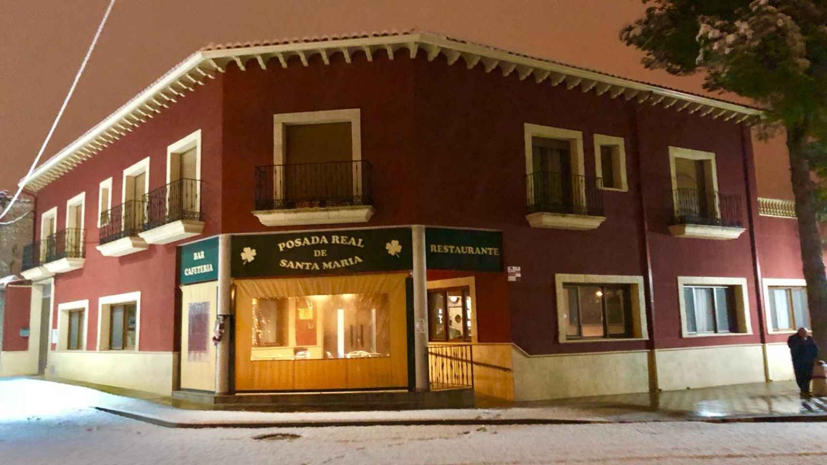 El restaurante de Julián García, Posada Real de Santa María.