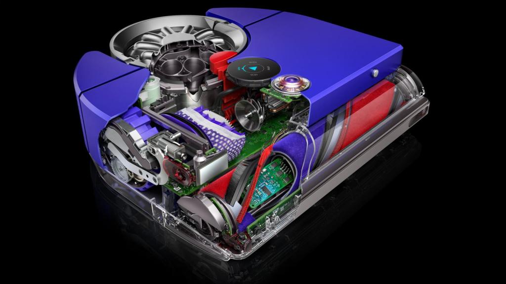 Dyson 360 Vis Nav por dentro.