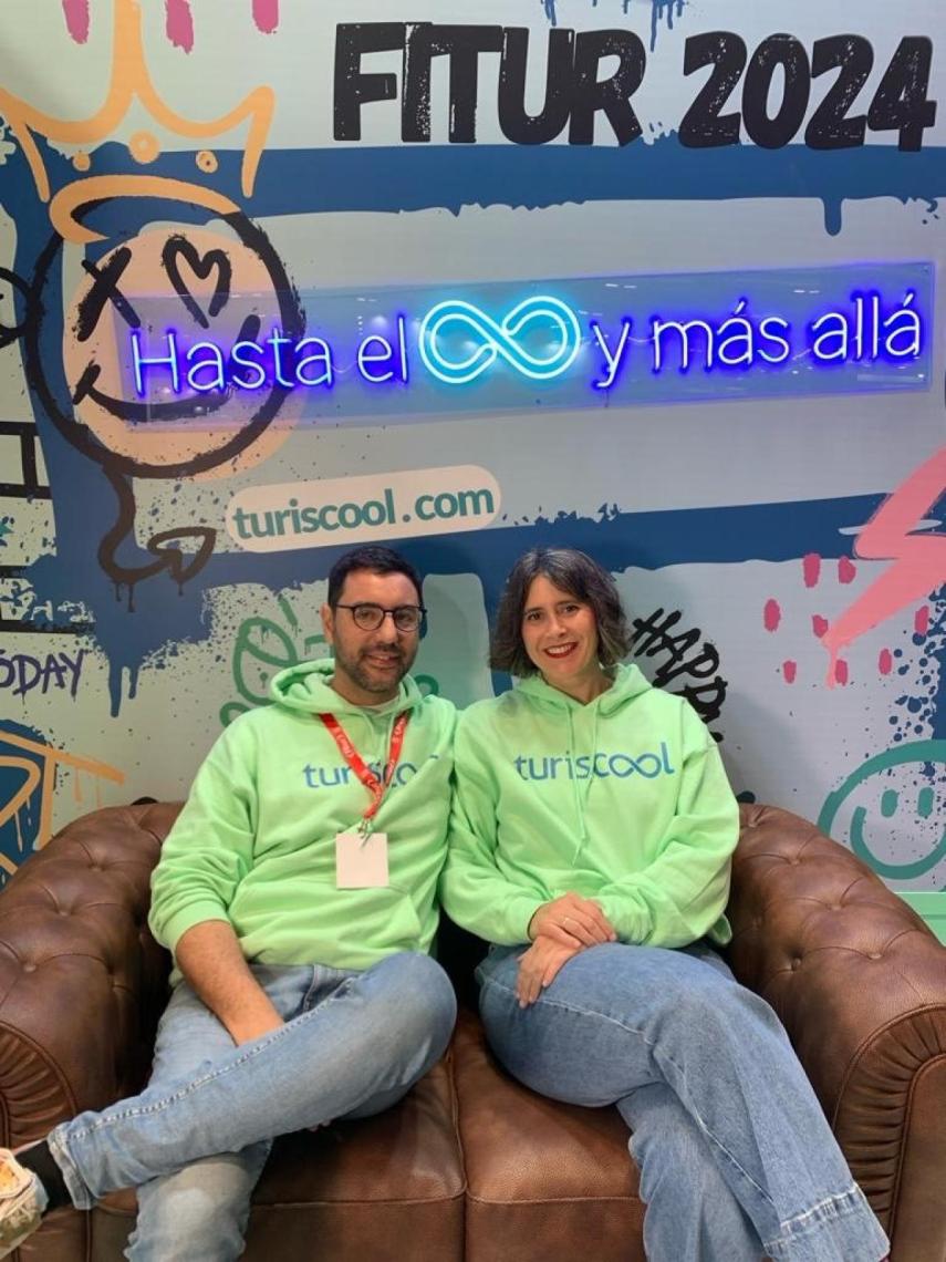 Fundadores de Turiscool, Jesús Romero y Ana Monje.