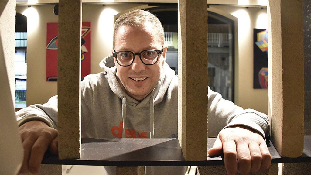 Teo Rodríguez en el Restaurante Trasto atiende a EL ESPAÑOL de Castilla y León