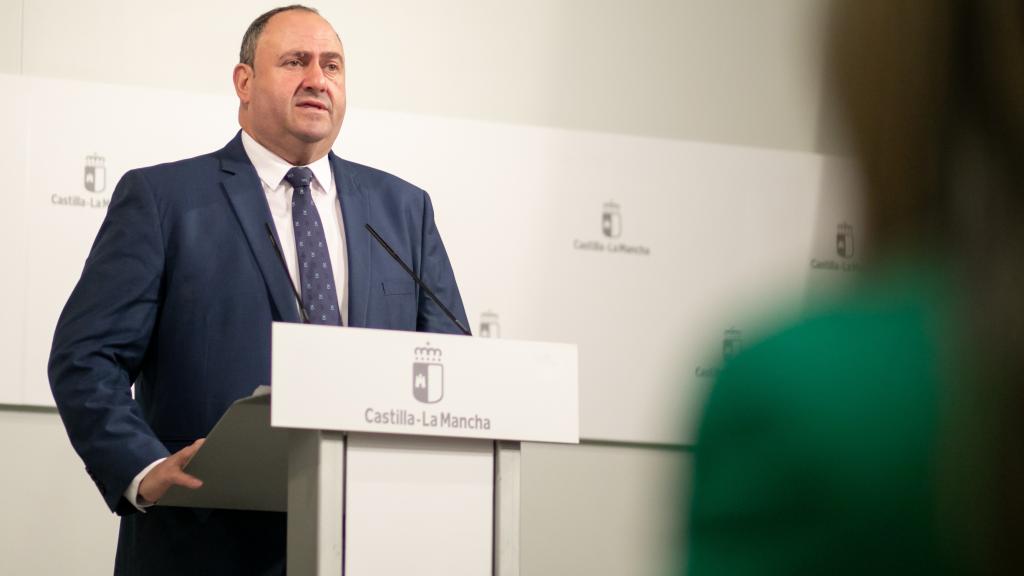 Julián Martínez Lizán, consejero de Agricultura, Ganadería y Desarrollo Rural de Castilla-La Mancha.