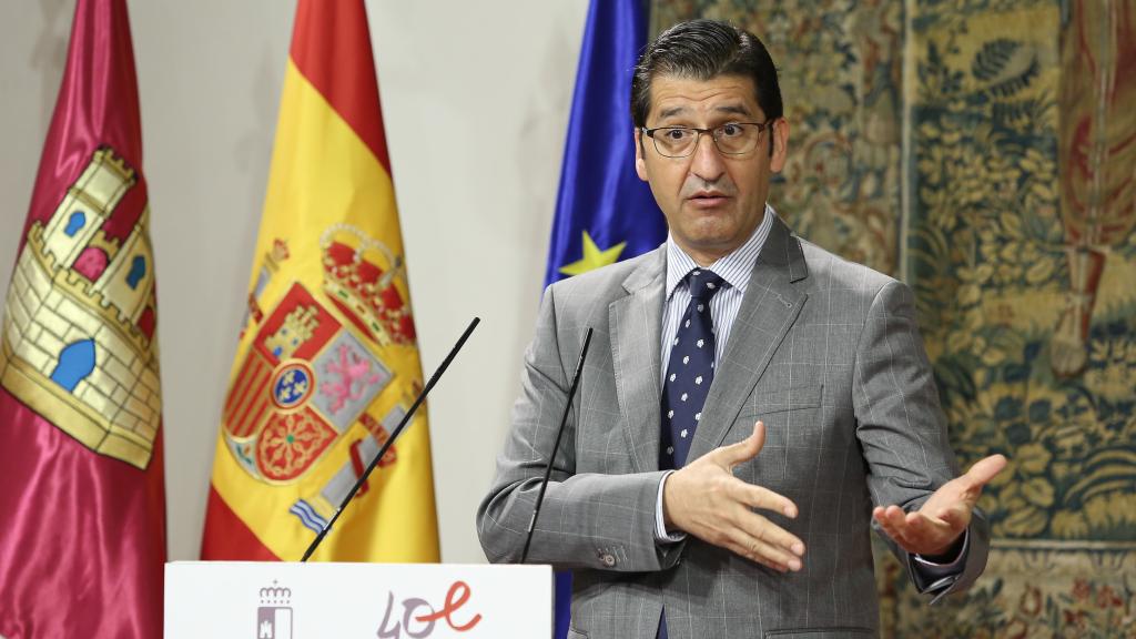 José Manuel Caballero, vicepresidente primero de la Junta de Comunidades