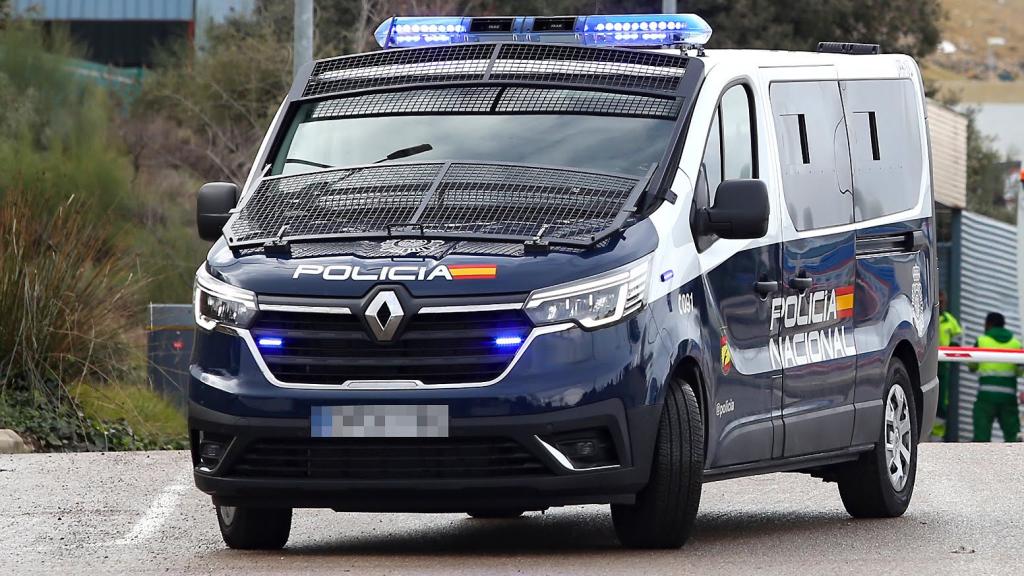Un vehículo de la Policía Nacional.