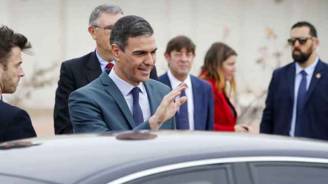 Pedro Sánchez, durante una visita oficial en Alicante.