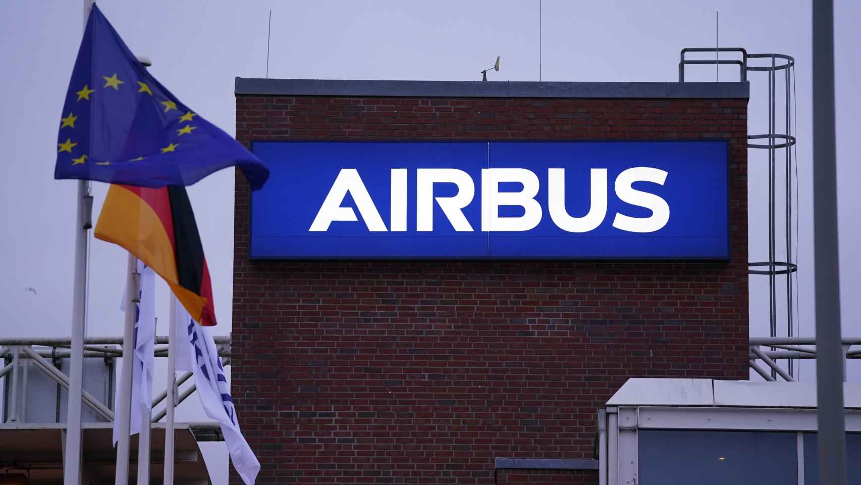 Planta de Airbus en Hamburgo.