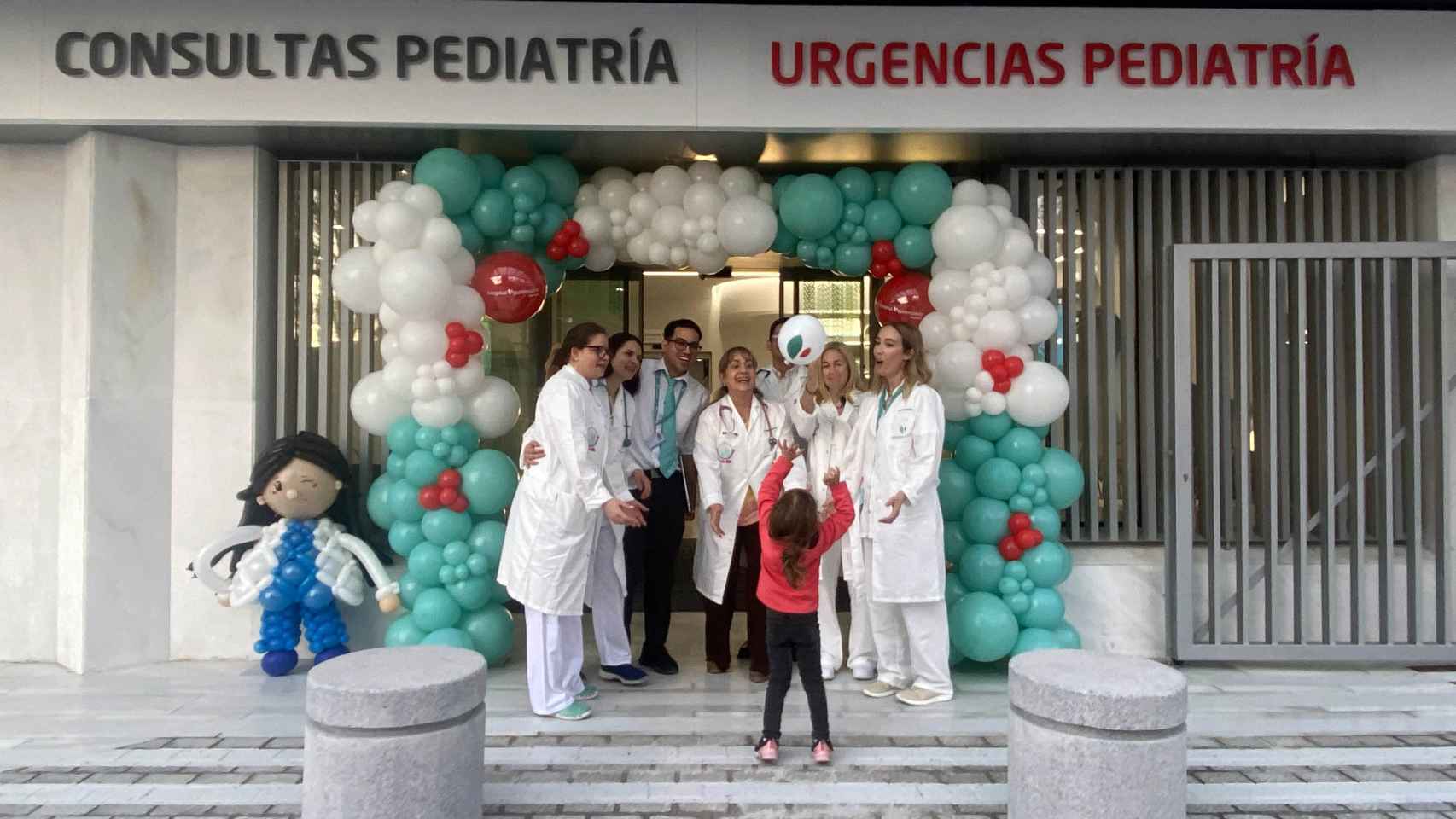 Las nuevas Consultas Externas y Urgencias de Pediatría.