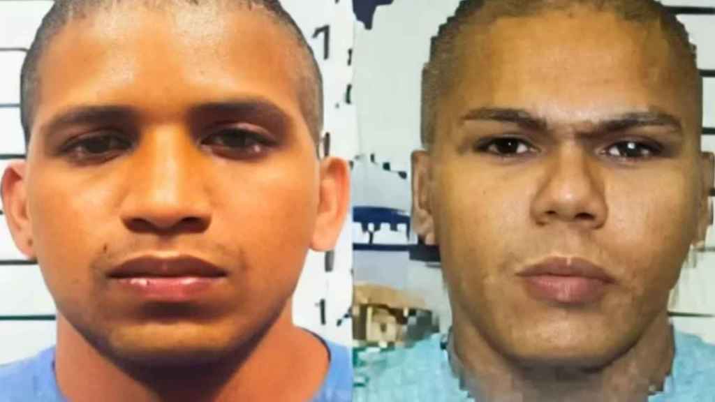 Deibson Cabral Nascimento y Rogério da Silva Mendonça, huidos de una cárcel de Brasil.