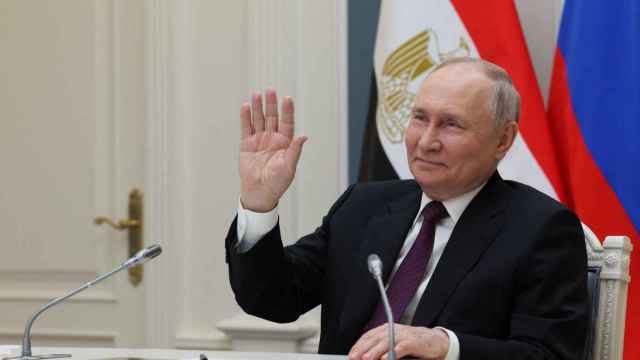 Vladímir Putin, presidente de Rusia, en una reunión.