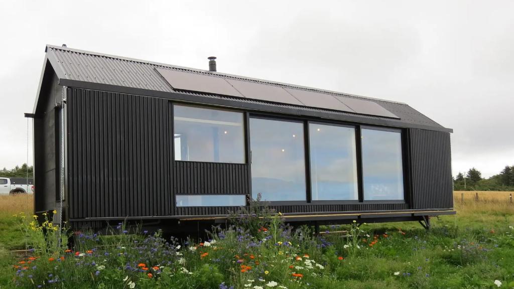 El exterior de The Long Shed