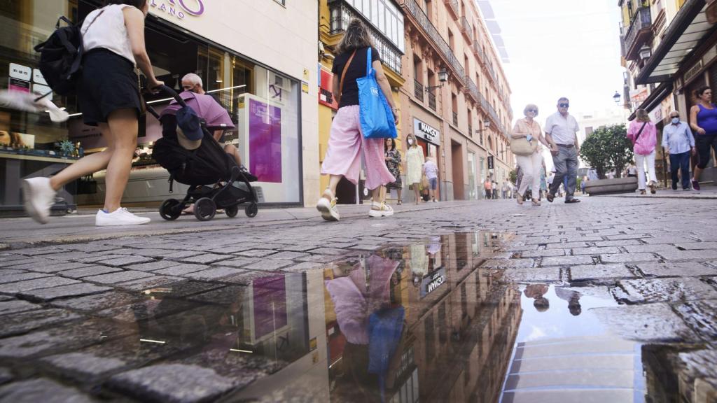Sevillanos por el Centro.