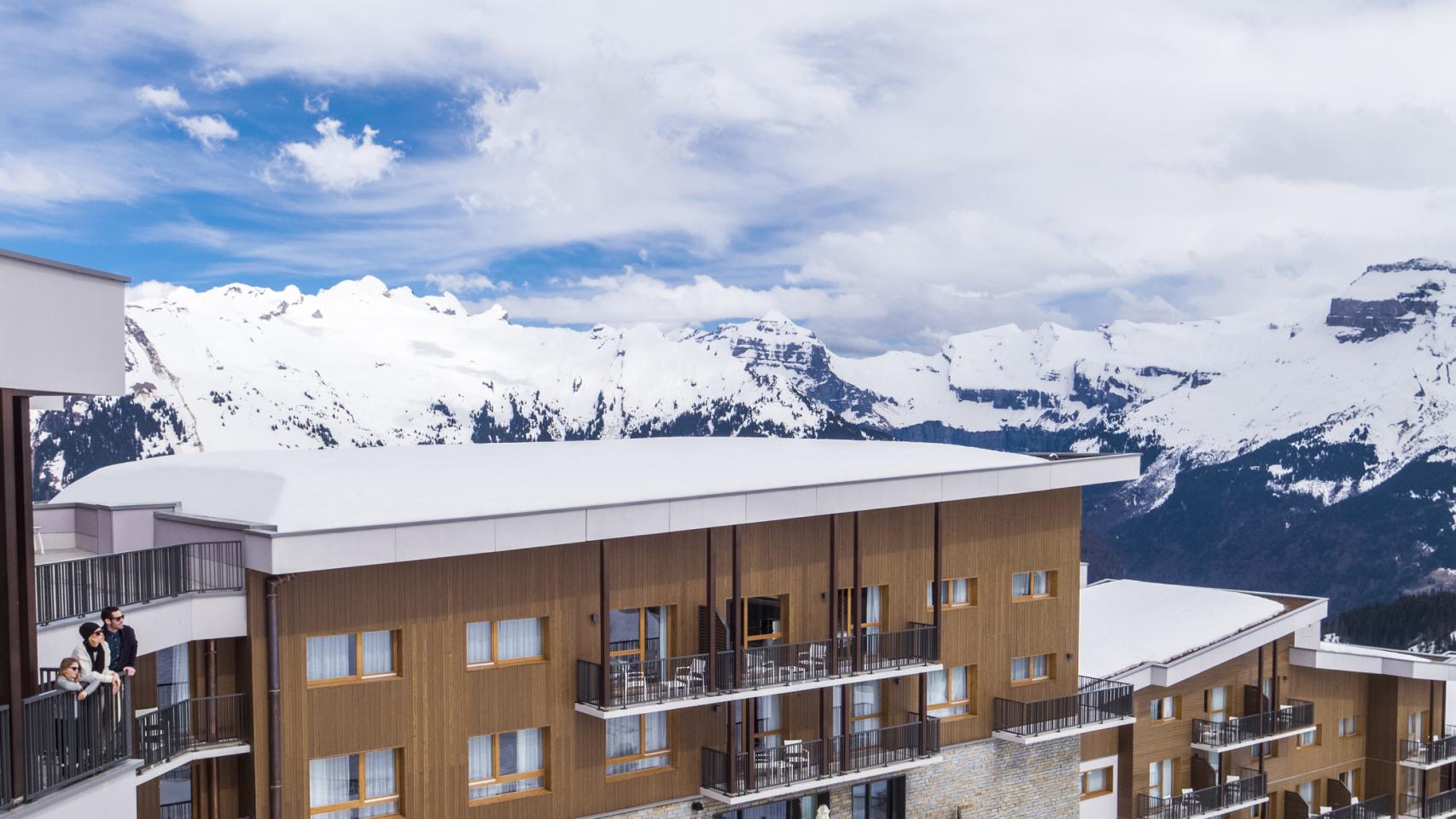 La panorámica de la que goza Club Med Grand Massif Samöens Morillon.