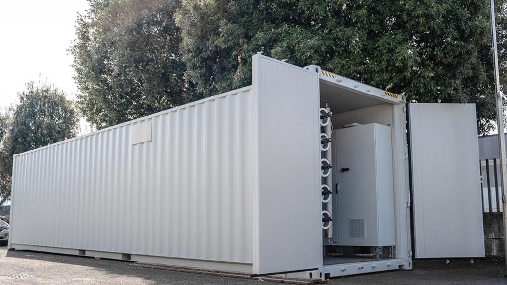 Contenedor de Danfoss para las desaladoras por ósmosis