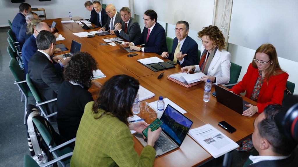 Imagen de la reunión de la Sociedad Valladolid Alta Velocidad