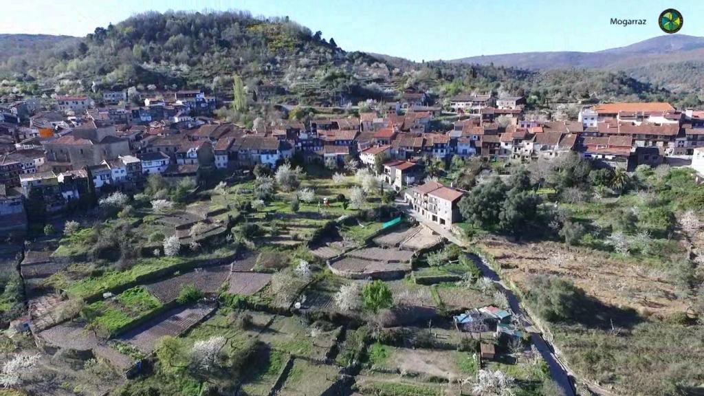 Panorámica de Mogarraz, en Salamanca