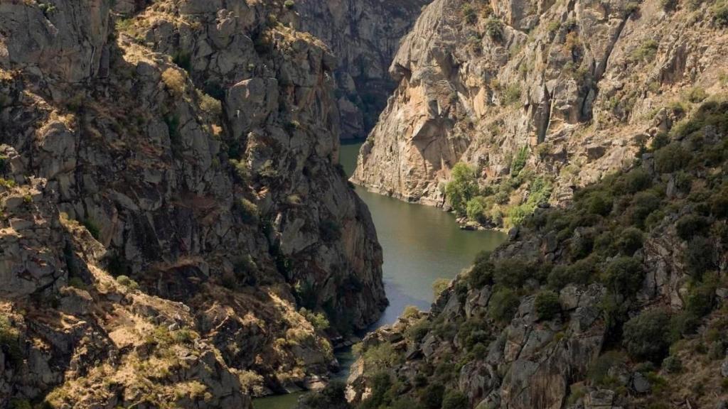 Las vistas desde uno de los miradores de la Ruta de los Arrieros en Fermoselle