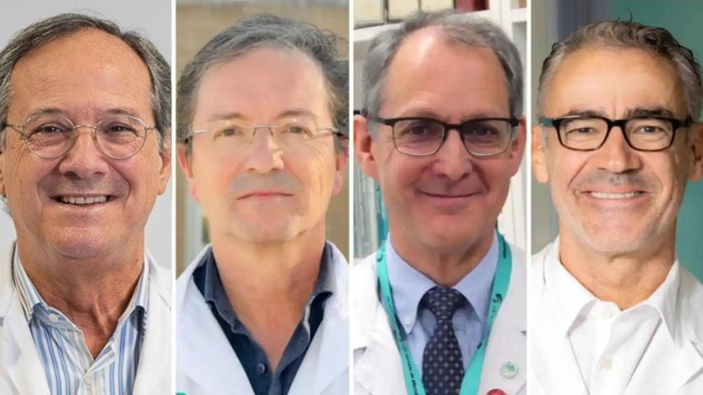 De izquierda a derecha, Jordi Vila, Rafael Cantón, José Miguel Cisneros y Bruno González-Zorn.