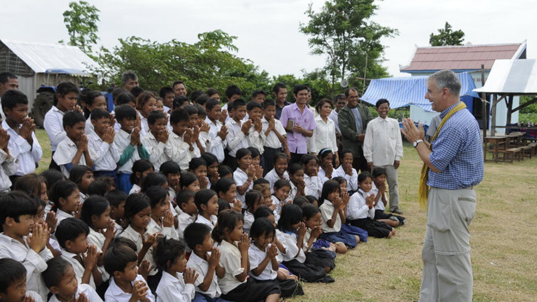 Kike Figaredo en Camboya.