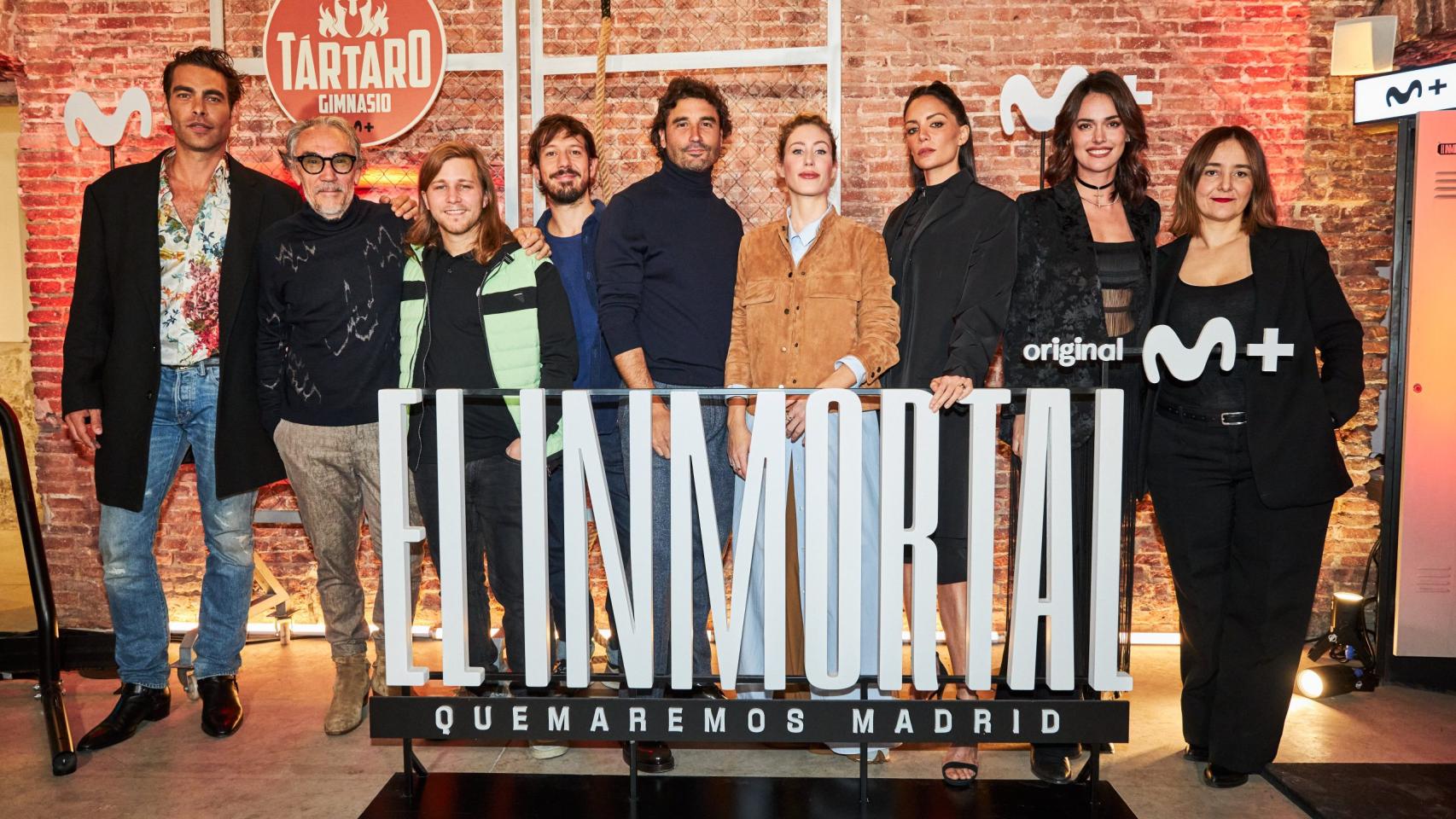 Presentación de la segunda temporada de 'El inmortal'.