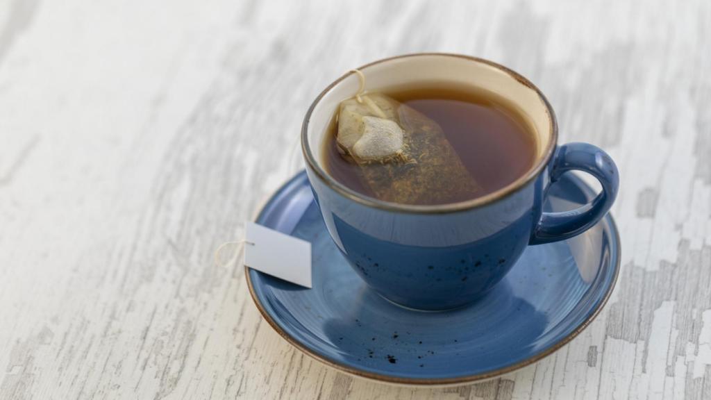 Un té dispuesto para ser bebido.