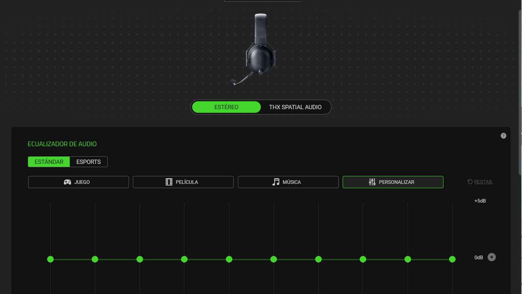 Razer permite personalizar el sonido de sus BlackSharvk V2 Pro con el programa Synapse