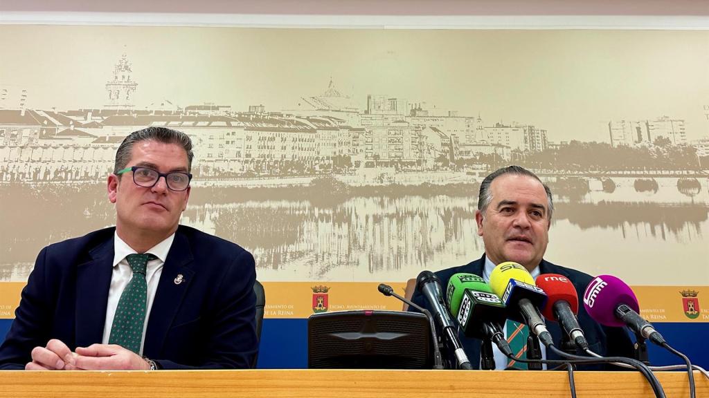 José Julián Gregorio, alcalde de Talavera, este viernes ante los medios de comunicación