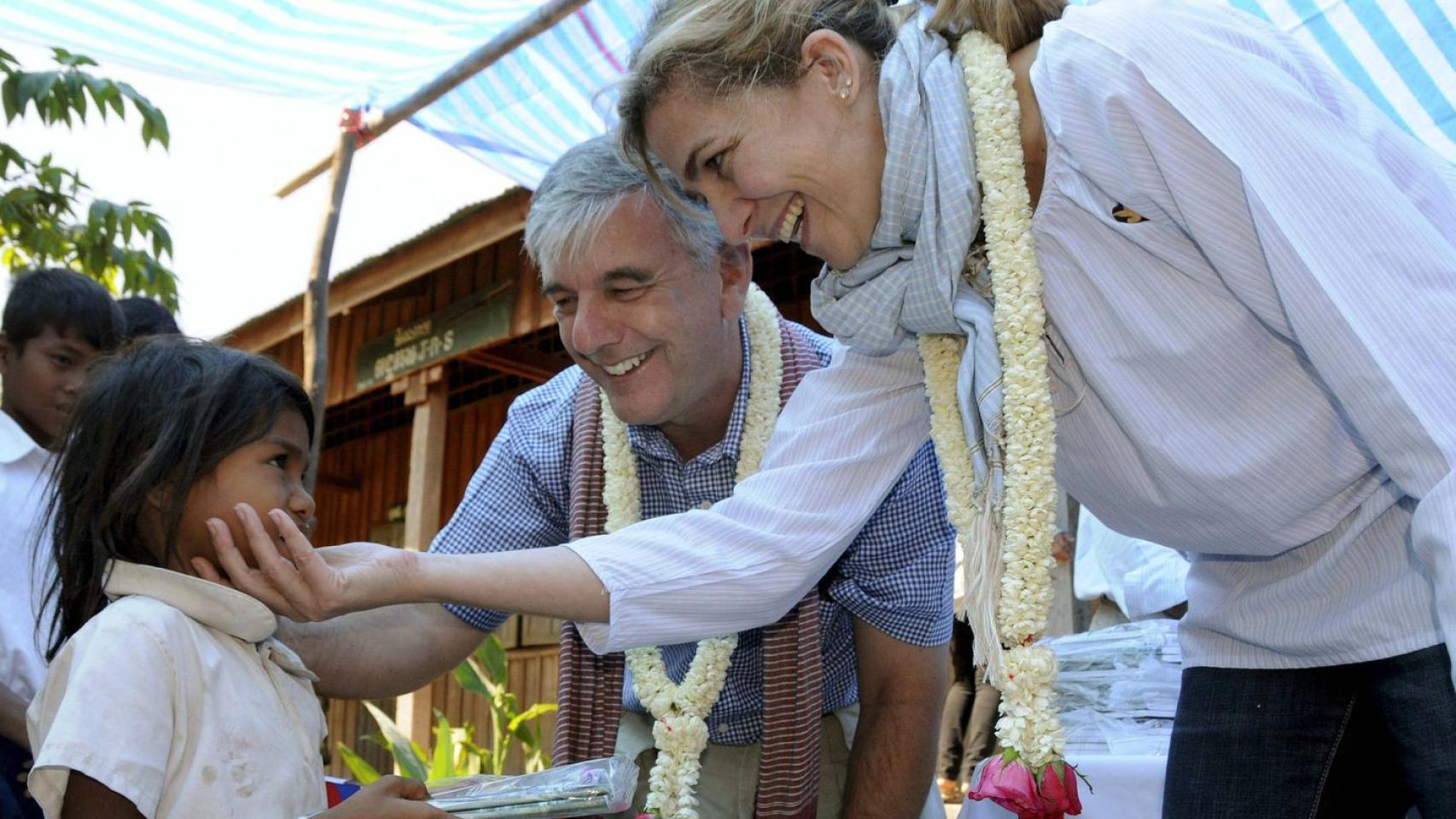 Enrique Figaredo e Irene Urdangarin.