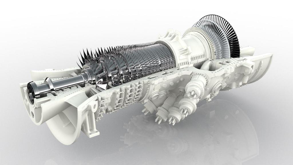 Representación de la turbina GT36