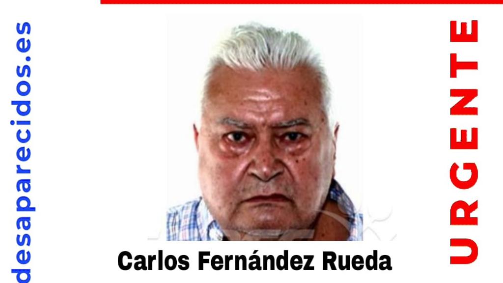 Buscan a Carlos Fernández Rueda.