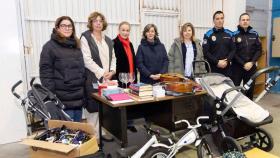 Objetos perdidos de la Policía Local de A Coruña son donados a proyectos en Mozambique