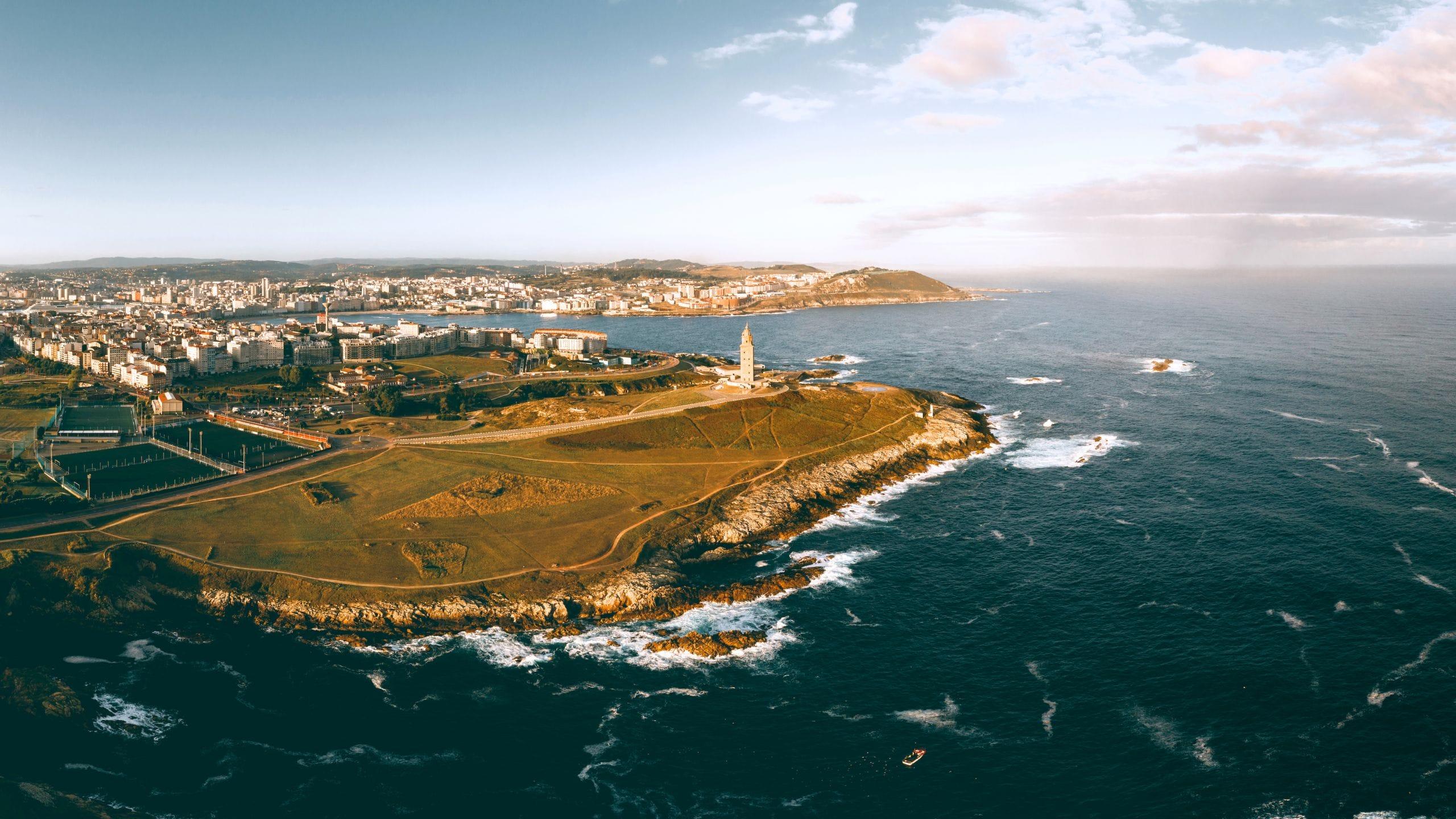 Panorámica de A Coruña. Foto: AdobeStock