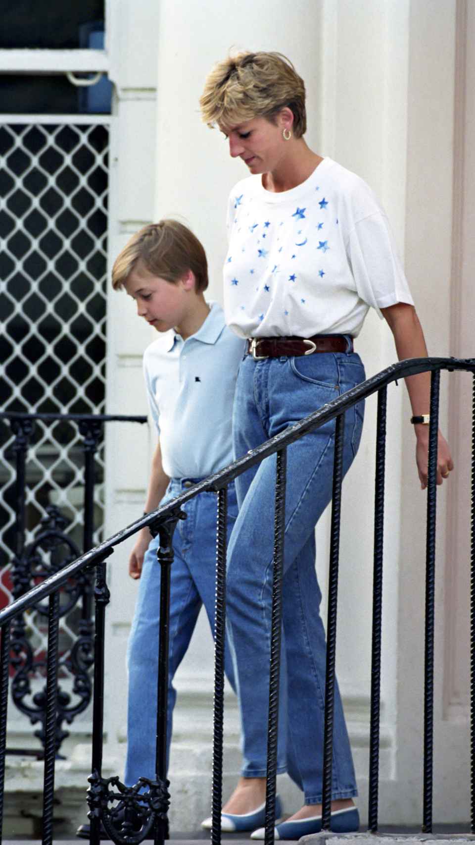 Guillermo de Inglaterra y Diana de Gales en una imagen de 1992.