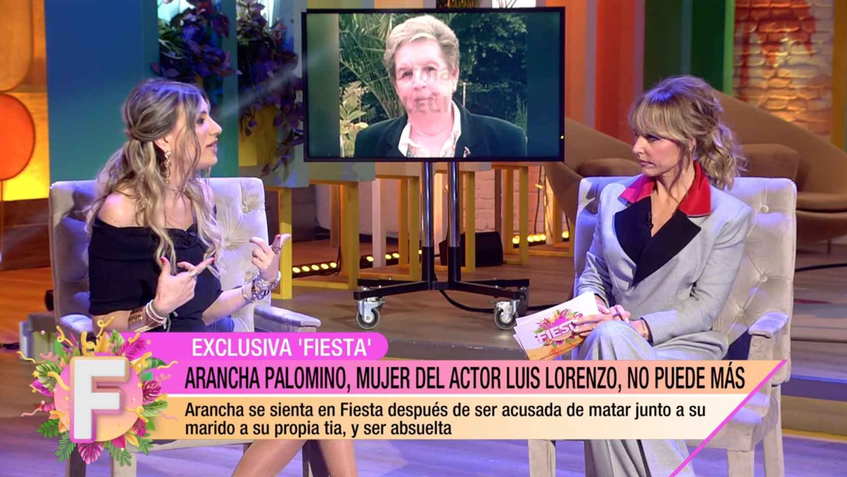 Arancha Palomino y Emma García en 'Fiesta'.
