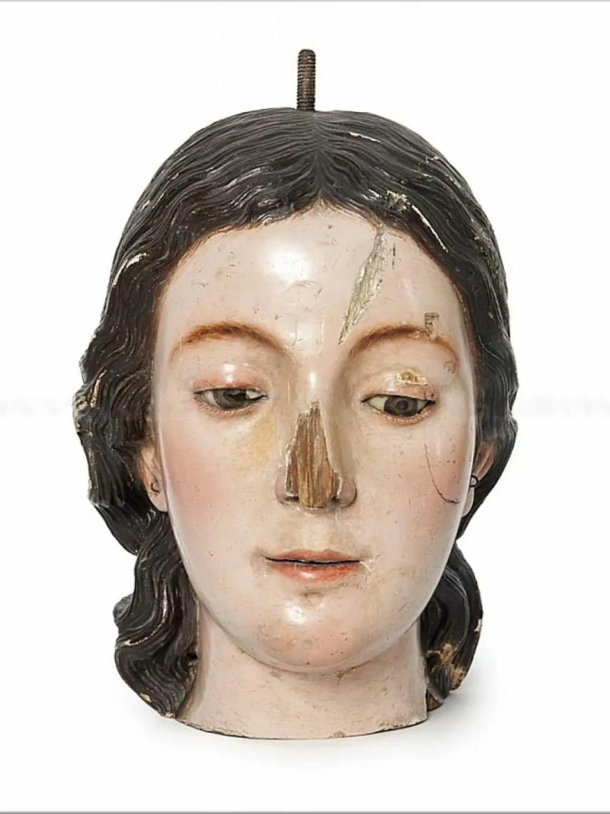 Imagen de la Virgen del Rosario.