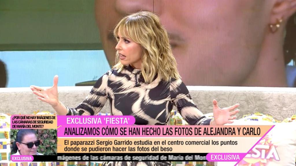 Emma García en 'Fiesta'.