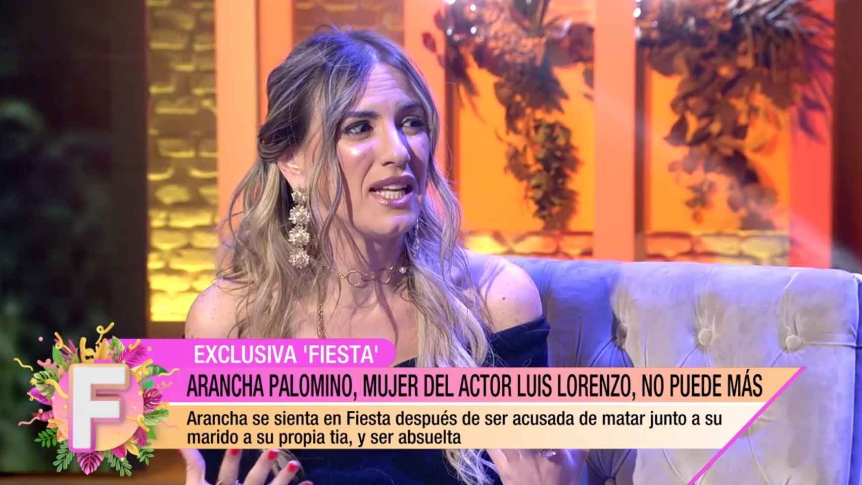 Arancha Palomino en 'Fiesta'.