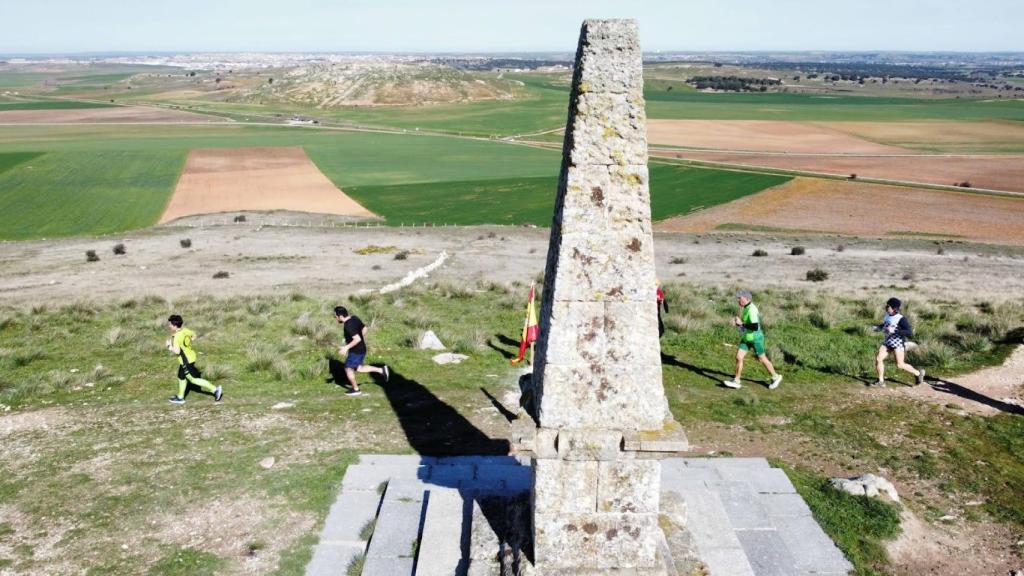 Dura subida al Arapil Grande