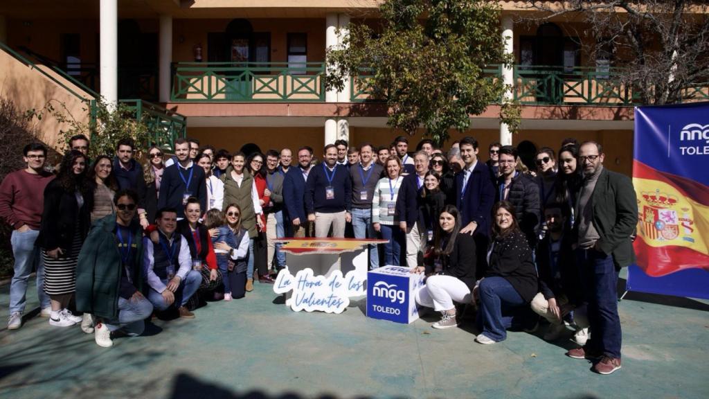 Acto de clausura de la VI Escuela de Formación de NNGG de Toledo.
