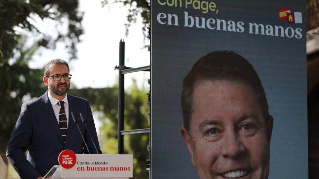 Presentación de la campaña de García-Page. / Foto: Javier Longobardo.