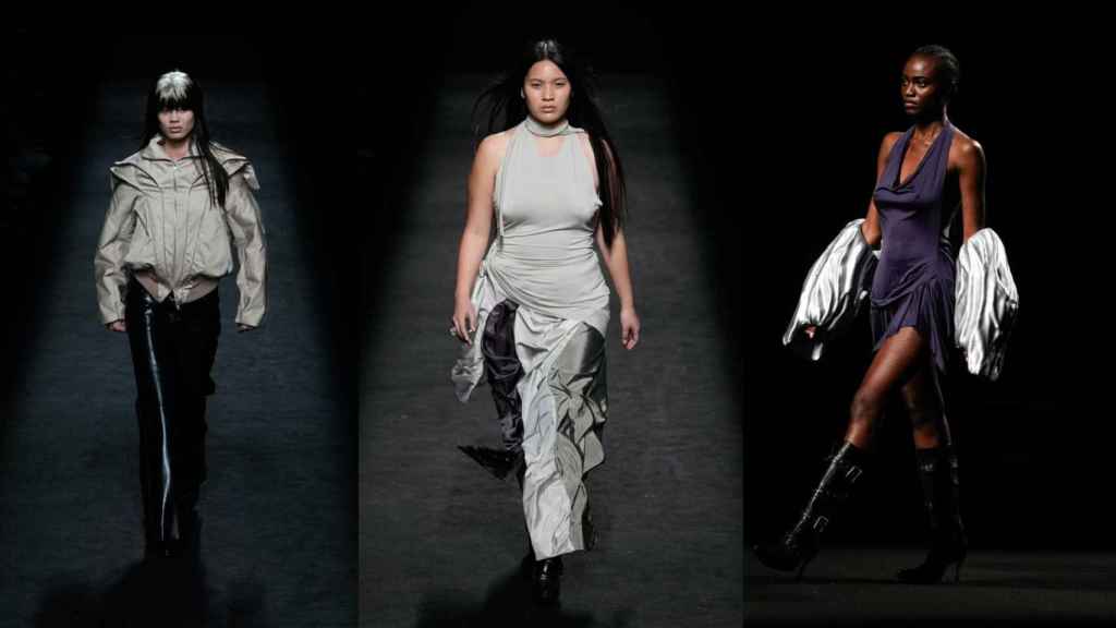 Siluetas del desfile Oriol Clavell