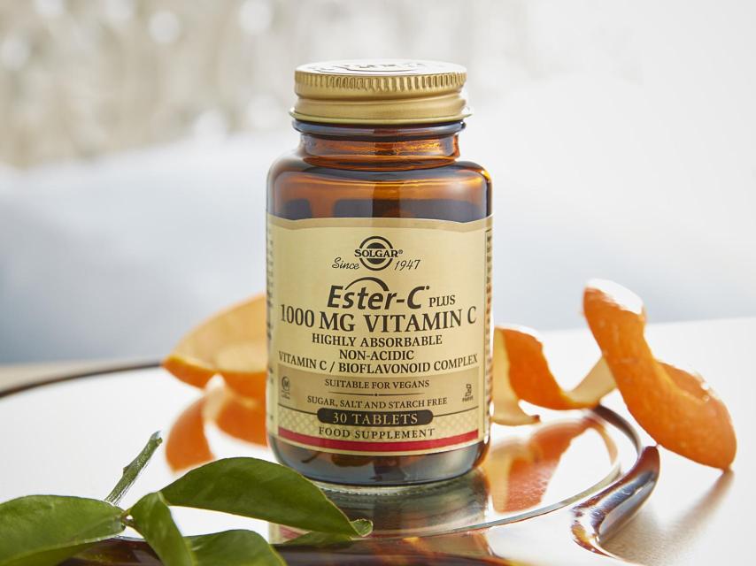 Ester C Plus Vitamina C de Solgar .
