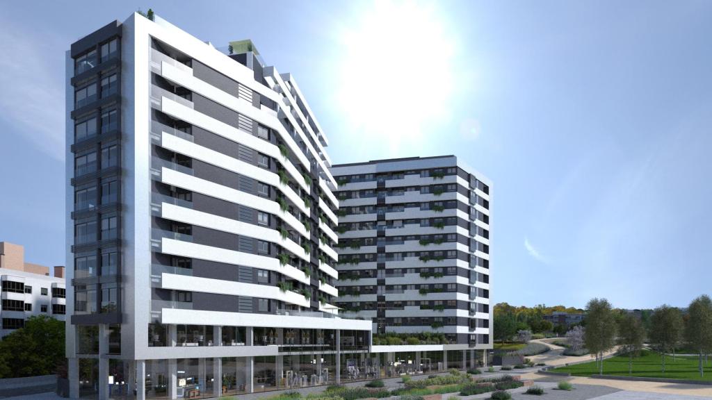 Imagen del edificio adquirido.