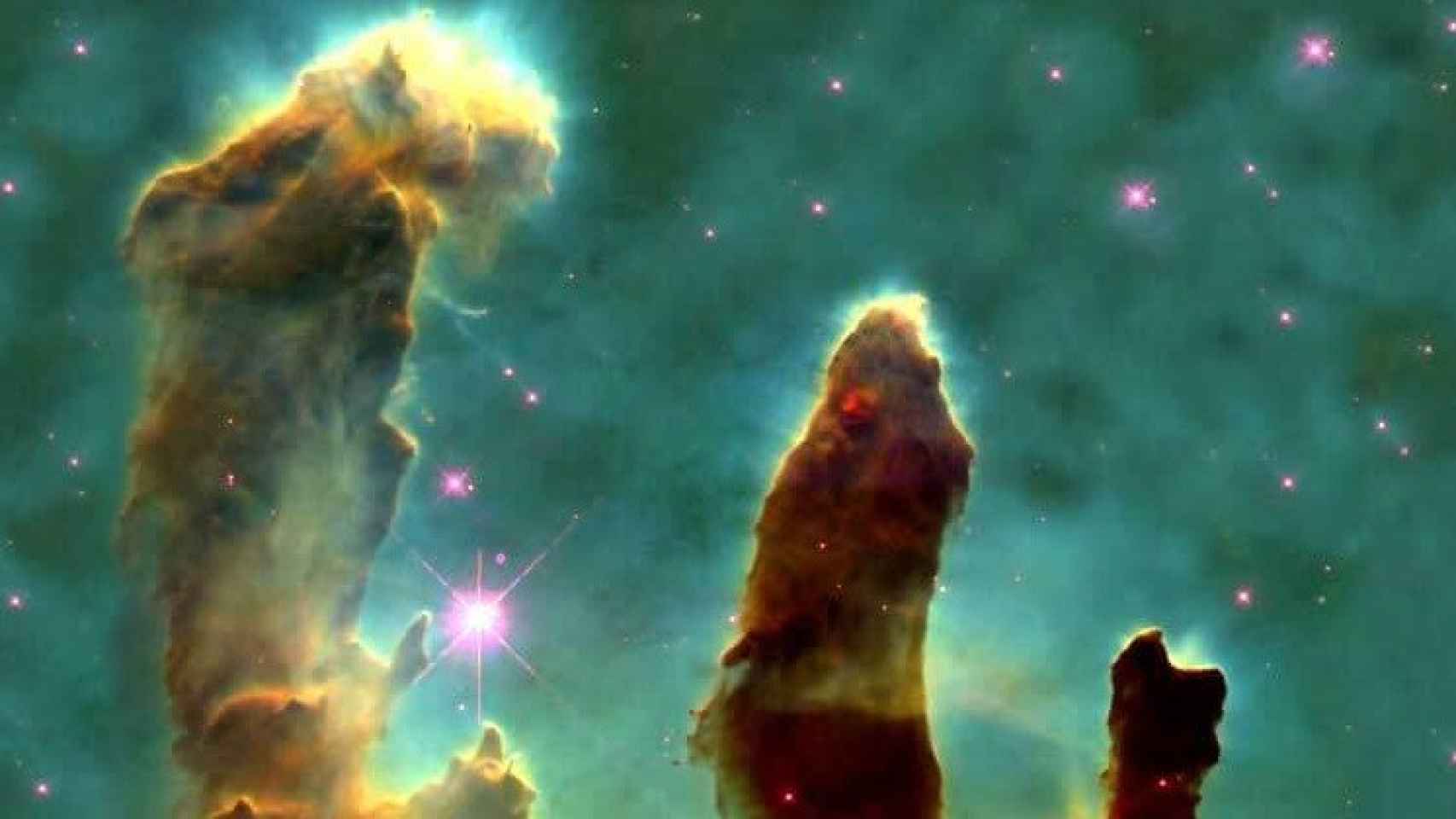 Nebulosa del Águila. Imagen: NASA