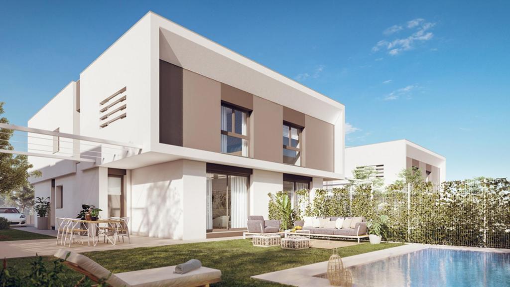 Una de las viviendas de Aedas Homes en Entrenúcleos.